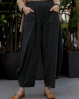 Charlee Pant in Charcoal_Front
