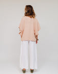 Collar Extended Sleeve Top