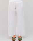Ribbed Waist Open Side Pant