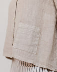 2-Pocket Top in 3/4 Sleeve