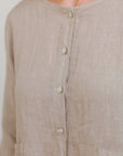 2-Pocket Top in 3/4 Sleeve