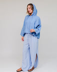 3/4 Sleeve Crop Hoody