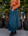 Savannah Skirt in Teal_Side