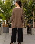 Faye Top in Taupe_Back