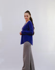 Aubrey Top in Royal_Side