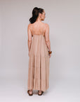 Thin Strap Button Sundress