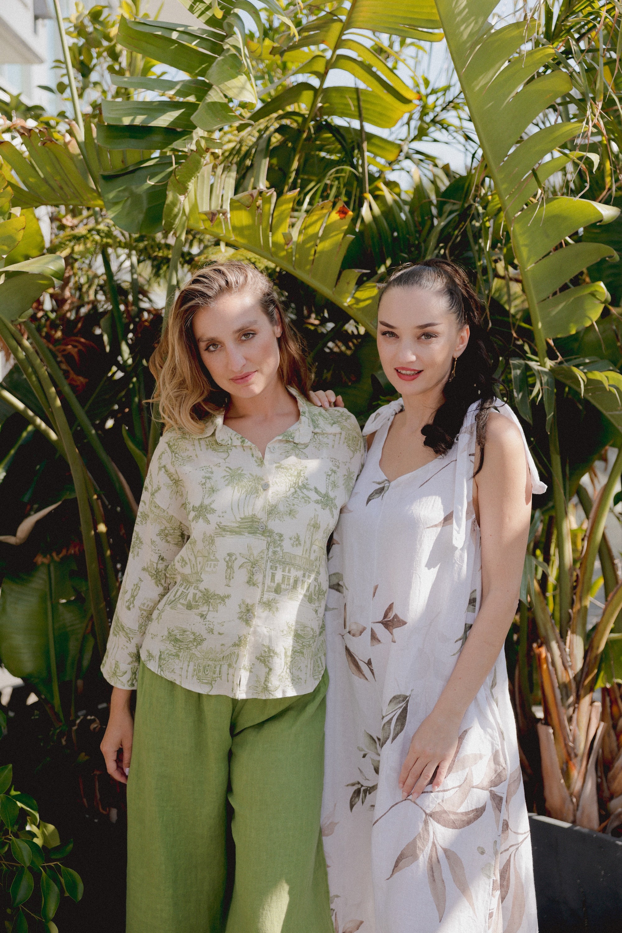 Print 3/4 Sleeve Top