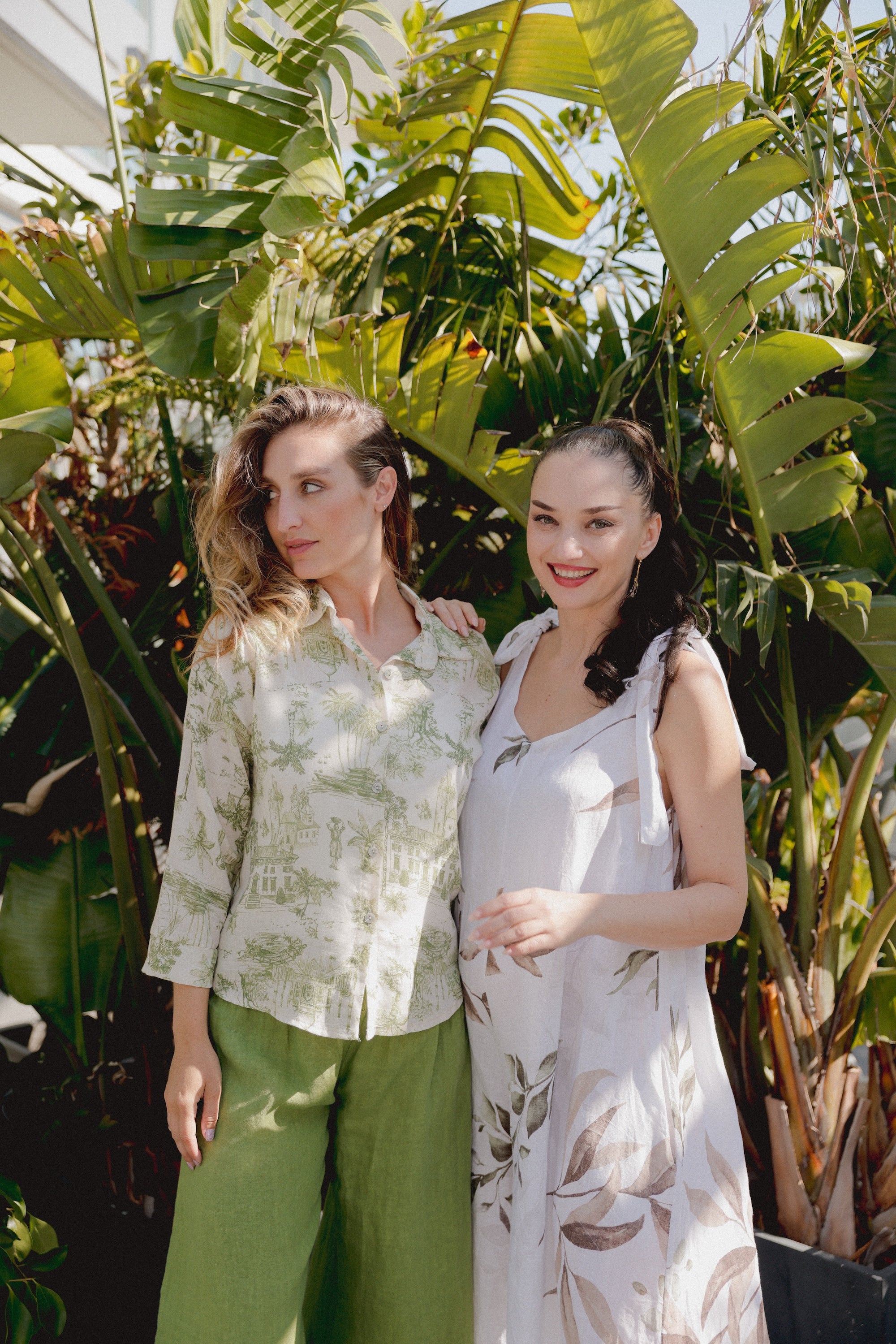 Print 3/4 Sleeve Top