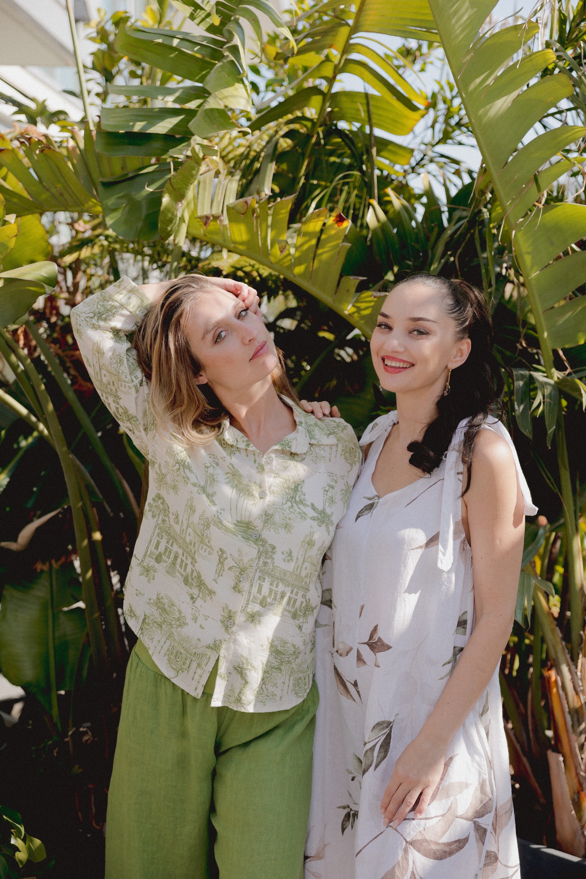 Print 3/4 Sleeve Top