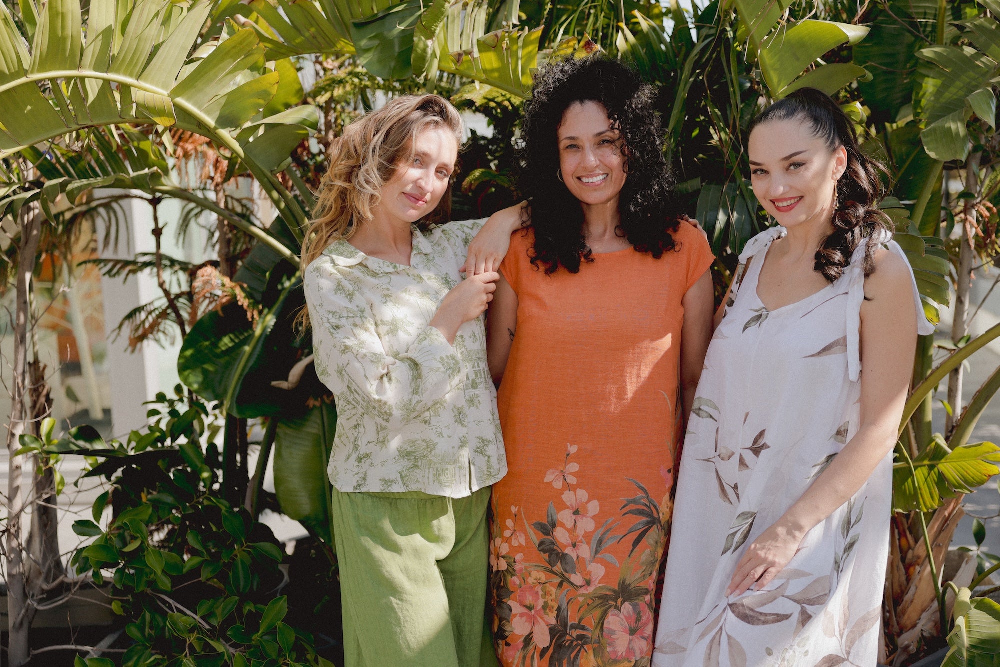 Print 3/4 Sleeve Top