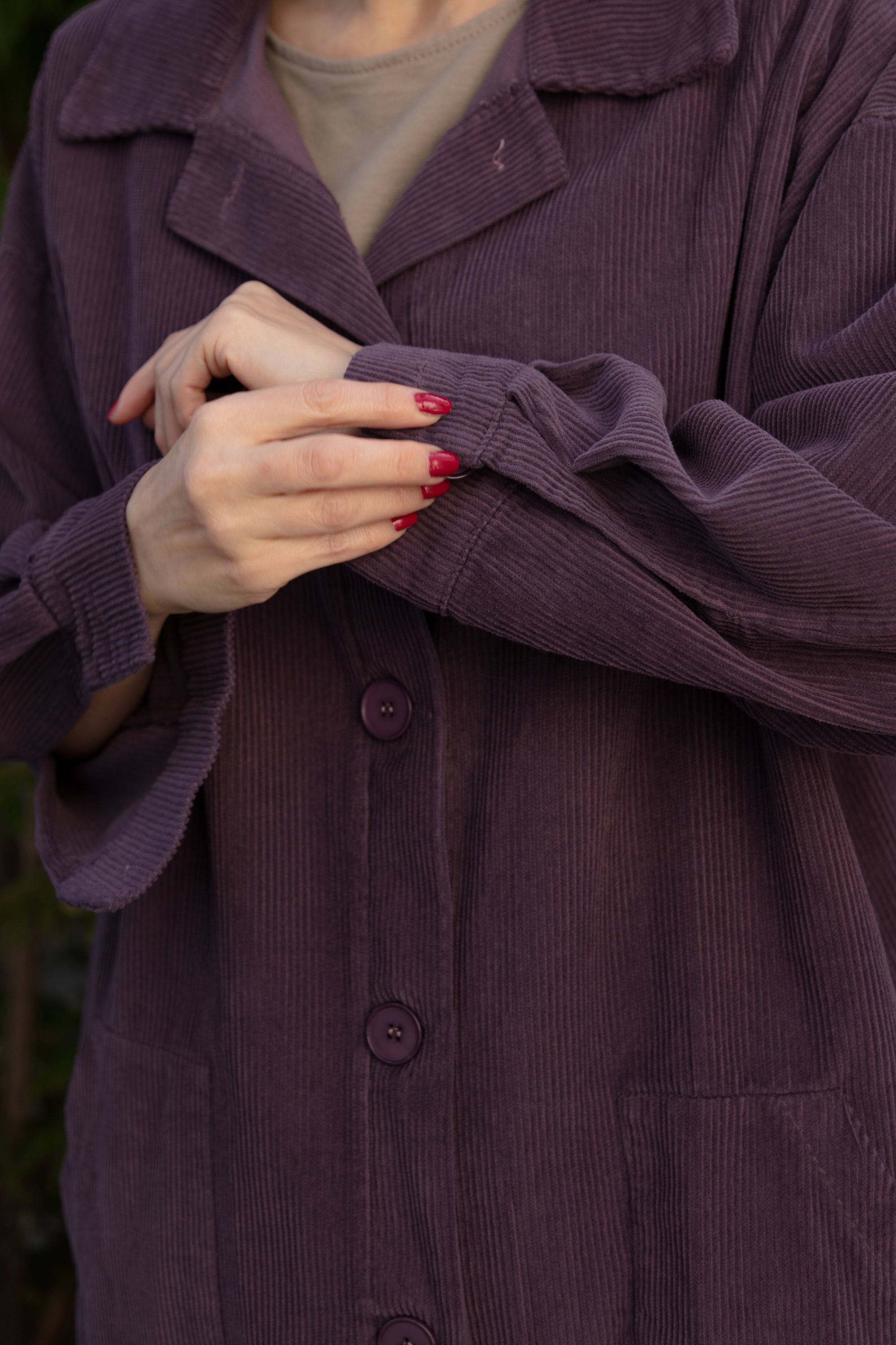 Mae Jacket sleeve detail  