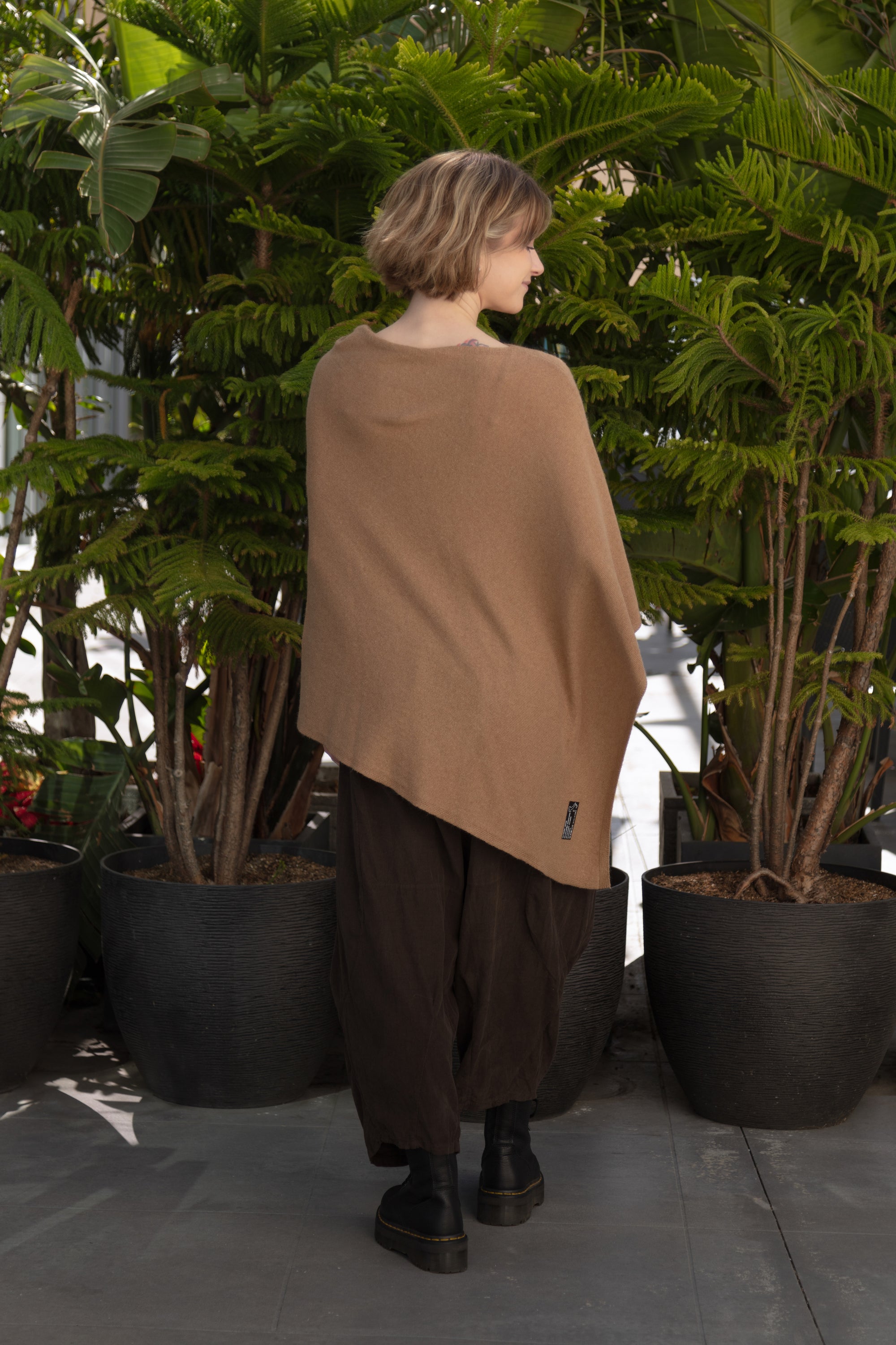 Everyday Poncho back view 