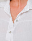 Button Up Pleat Back
