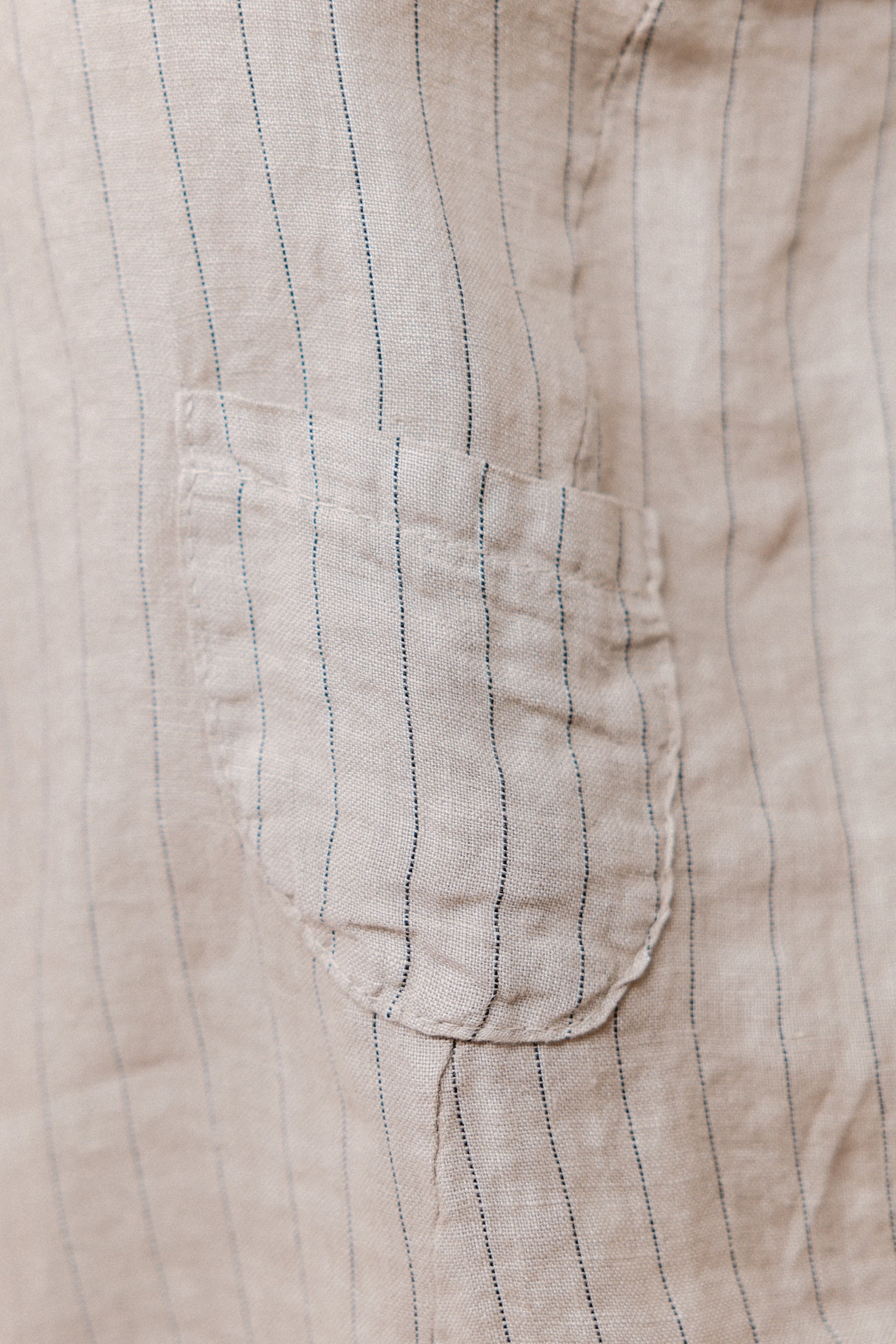 3-Button Dune Stripe Top