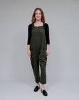 3-Pocket Overall/Jumpsuit in Olive_Front