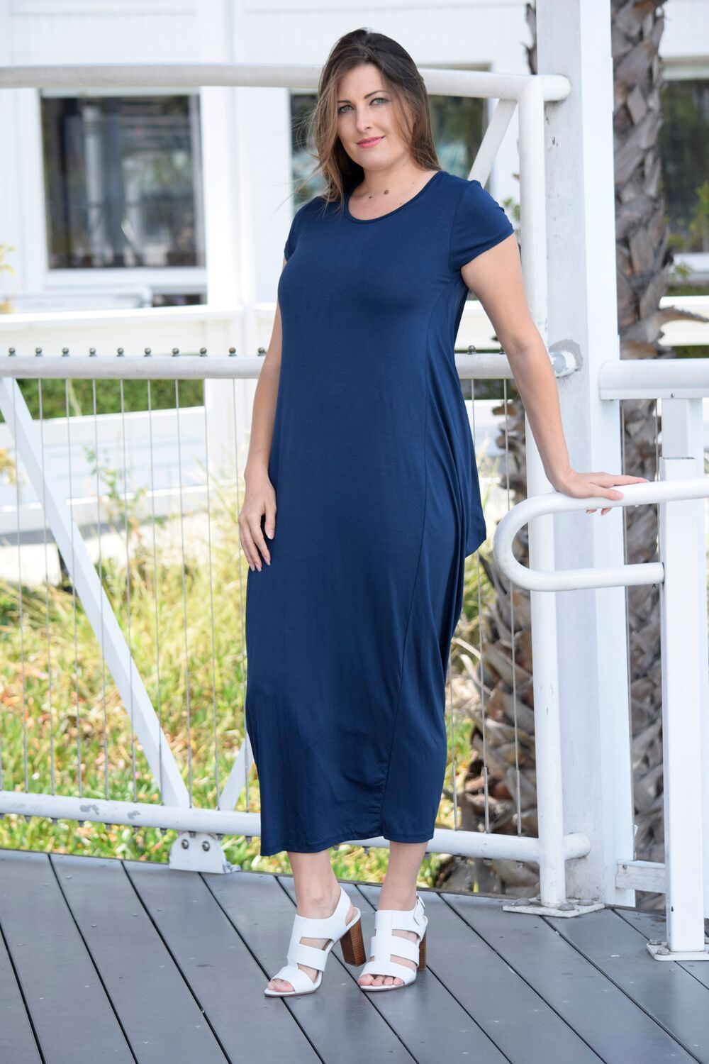 Reese Kielo Dress in navy