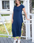 Reese Kielo Dress in navy