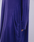 Bubble 2-Pocket Dress in Purple_Sleeve Detail