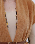 Velted Vest in Ginger_Detail