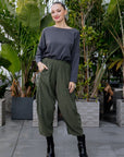 Bungee Pant in olive 