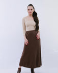 A-line Skirt in Coco_Front