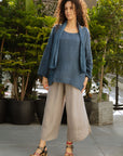 Aisha 2 Piece Linen Top