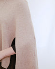 Ribbed Cover Top in Ivory_Sleeve Detail