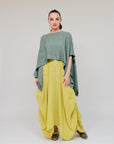 1-Pocket Cape Top Olive Front