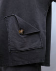 Cute Pocket Top in Black_Pocket Detail